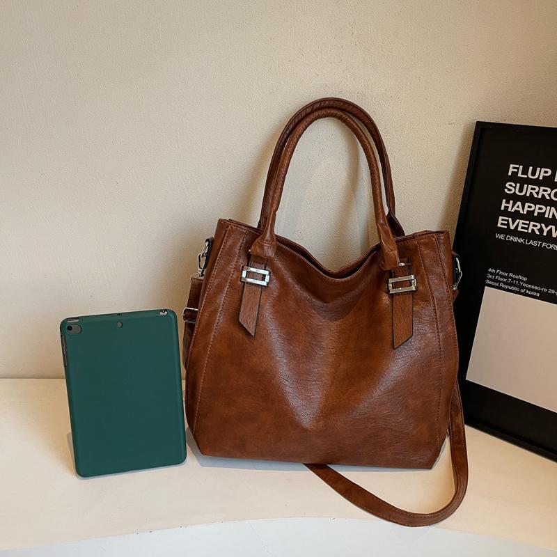 Женская сумка для поездок на работу в стиле ретро, большая вместительная сумка через плечо