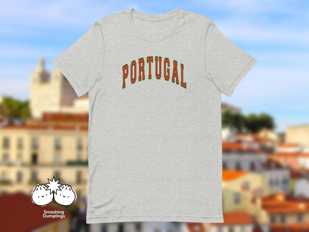 Portugal T-Shirt and kids tshirt | Portuguese Football Fan | Varsity College Style
