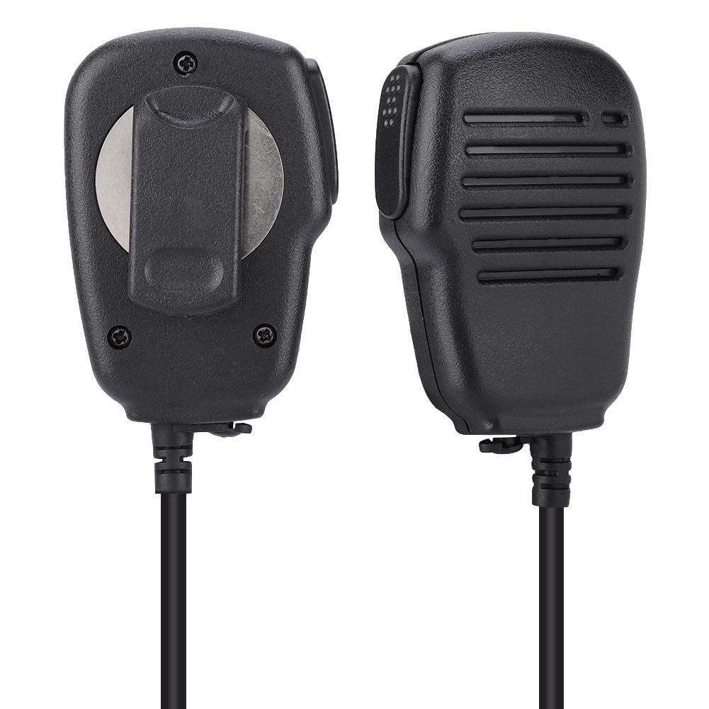2 Pin Mini PTT Speaker MIC Walkie Talkie Accessories For Baofeng UV5R 888S For Kenwood For TYT