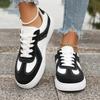 Women's Sports Shoes 2025 New Plus Size Flat Woman Sneakers Outdoor Walking Lace Up Mixed Colors Versatile Ladies Casual Sneaker