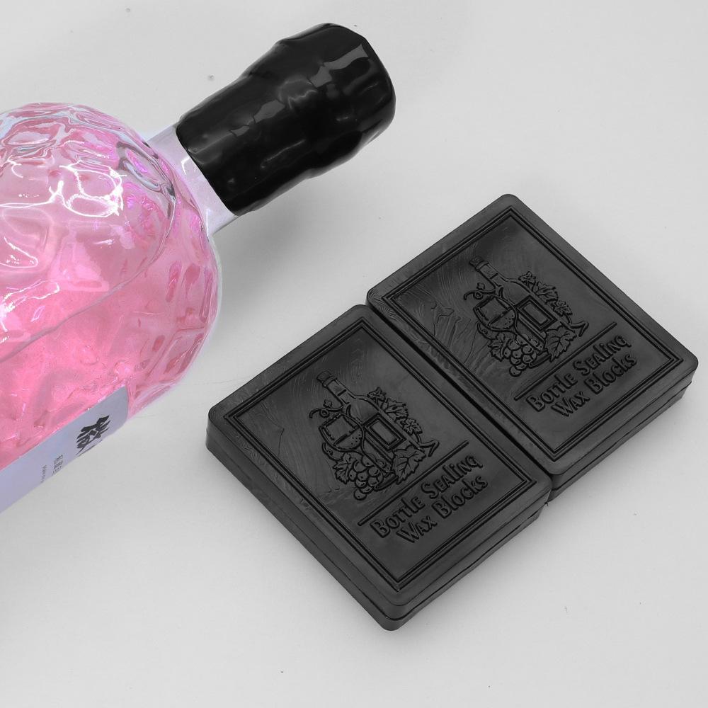 45g Wine Bottle Sealing Wax, Leak-Proof Reusable Decorative Seal for Liquor Storage