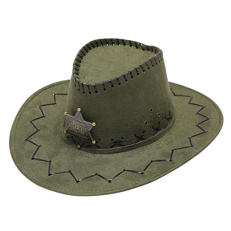 Fashion Western Cowboy Hat, Universal for Men and Women, American Western Cowboy Hat Spring Summer Autumn Hat Tide
