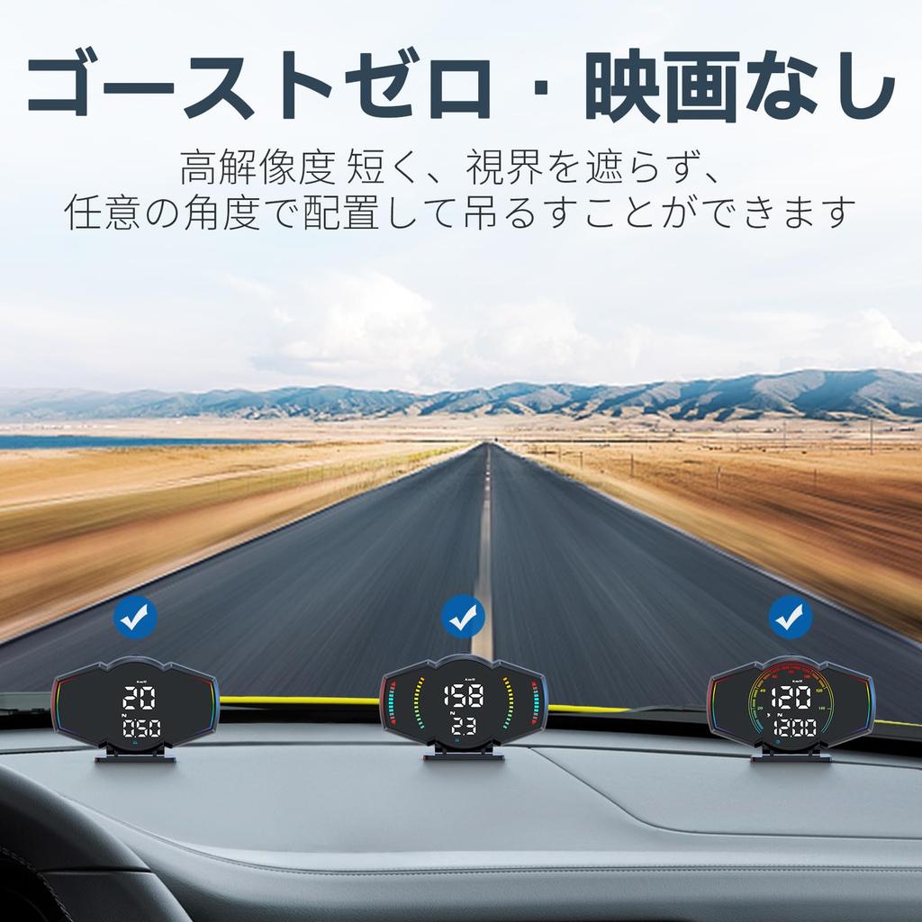 G18 GPS Flat View Автомобильный цифровой дисплей Скорость и автомобильные часы с инклинометром для всех дисплеев Высота Спидометр, Дисплей, Датчик, Автомобили,