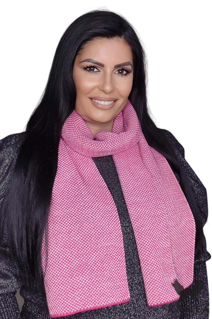 Helena Women' Winter Scarf Raspberry Color