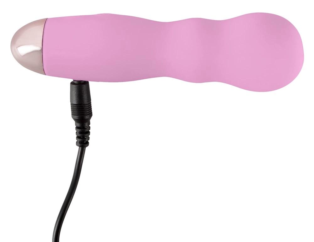 Cuties - Pink Mini Dotted Vibrator