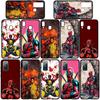 Чехол для телефона Samsung Galaxy S25 S24 S23 iPhone 16 15 Xiaomi Redmi Note 14 13 12 16E X 11 Pro Max OPPO Moto Huawei Marvel Comics Росомаха Дэдпул