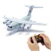 C-17 RC Glider Plane 373mm Wingspan EPP Remote Control Airplane DIY Transport Aircraft 2.4G 2CH 3-Axis Aircraft Toy for Children