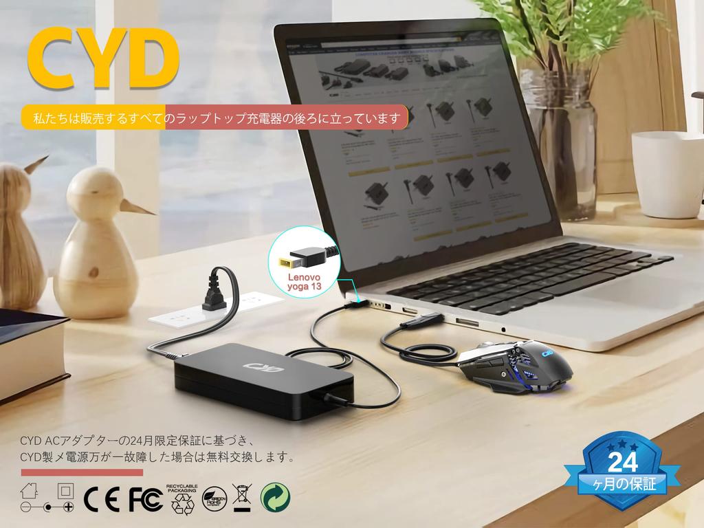 CYD 90 Вт Сменный блок питания для Dell Latitude 3160 3540 3450 3550 5480 5580 7280 7490 E5470 E5570 E5250 E5270 E5430 E5440 E5450 Адаптер переменного тока для E5530