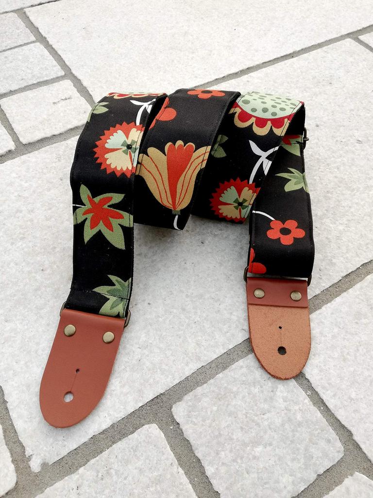 FROSTISM Guitar Strap Flower L CS2000FL