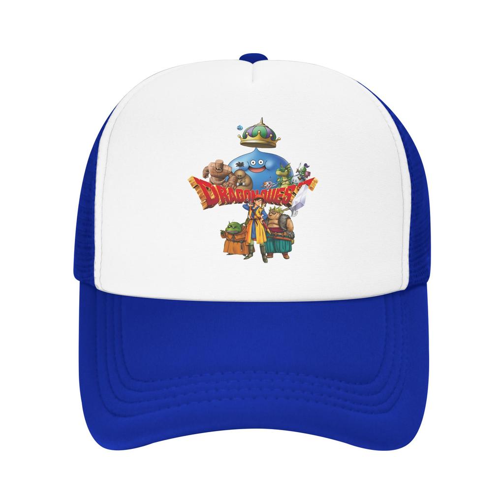 Шляпа-тракер с сеткой Dragon Quest, слизь, охлаждающая, дышащая, унисекс, кепка для гольфа, прочная, солнцезащитная, регулируемая