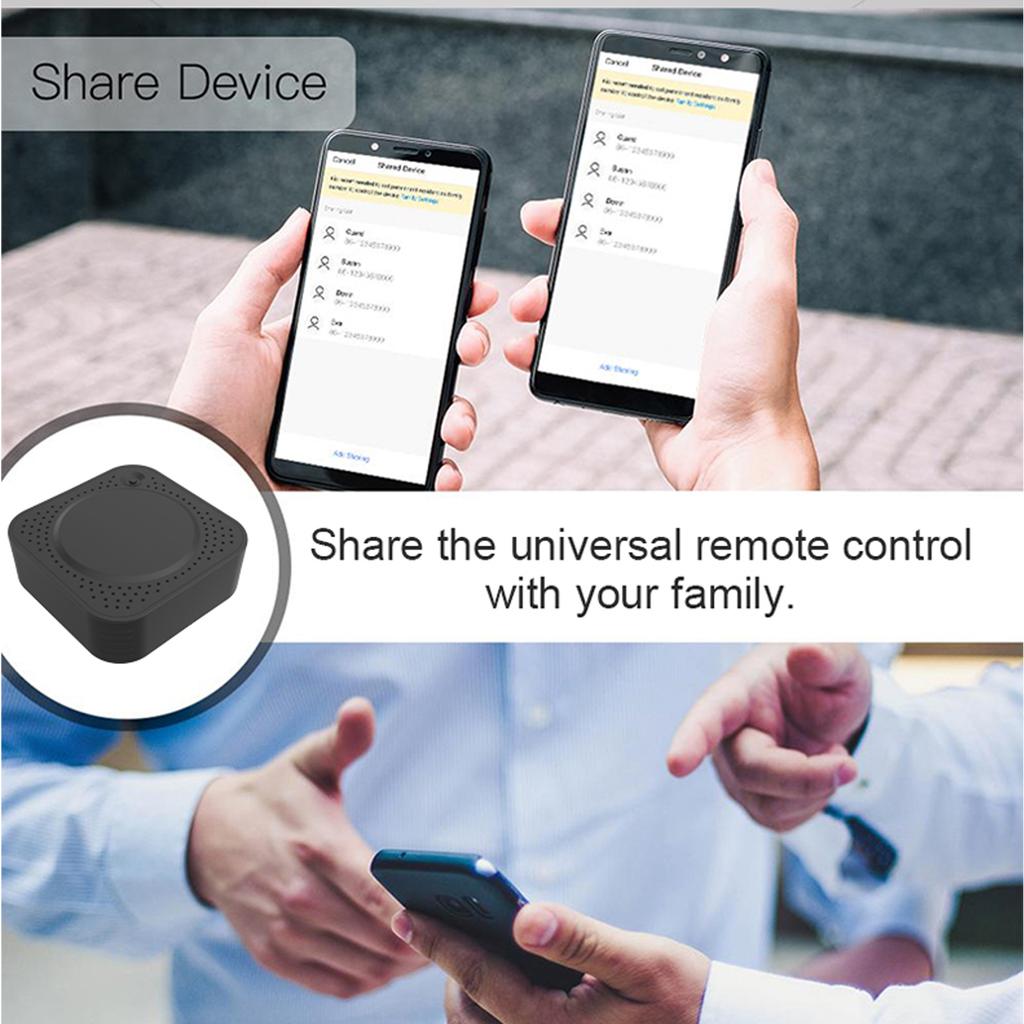 S06Pro Tuya WiFi Infrared Rays Remote Controls Temperature Humidity Sensors APP/Voice Control