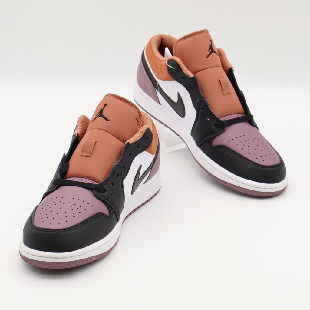 FB9907-102 Nike Air Jordan 1 Low SE White Sky J Orange Sky J Mauve Black (Мужской)