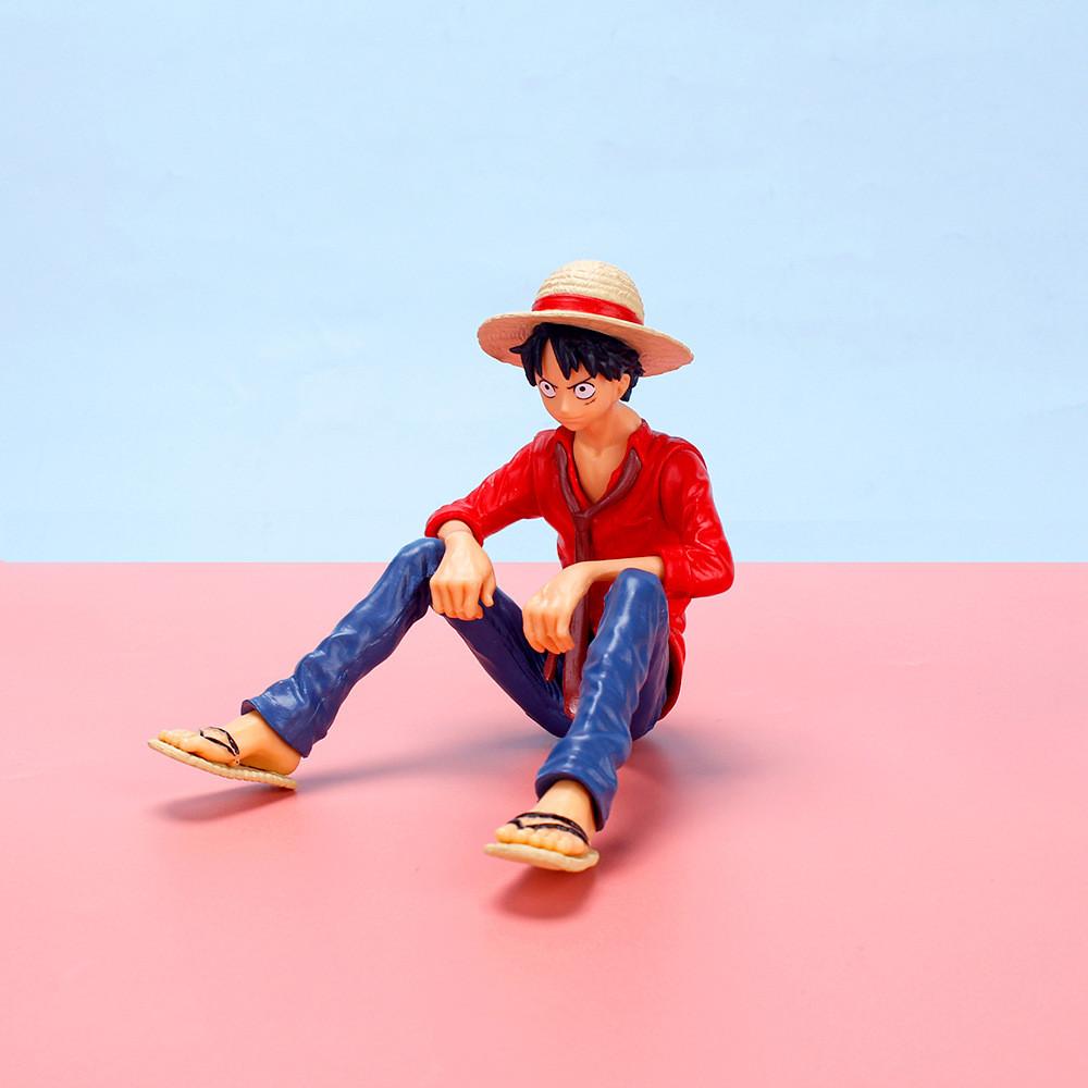 Аниме One Piece Monkey D Luffy Рисунок Игрушка Коллекционная модель автомобиля украшения для дома украшения для торта