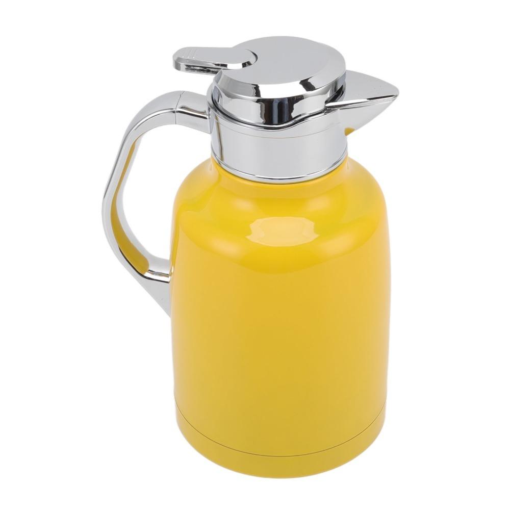 Leak Proof Thermal Tea Pot 304 Stainless Steel Insulated Coffee Carafe For Cafes
