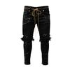 New  Denim Men's Jeans Slim Hole Small Leg Pants