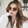 D017 Polarized Metal Sunglasses Liu Renna With Sunglasses Female Round Frame Retro Personality Glasses Men