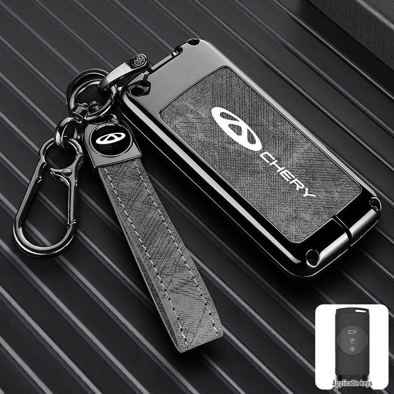 Чехлы-брелоки из цинкового сплава для Chery, Tiggo 8, 7 Plus - Полное покрытие, 5-кратная защита от падений