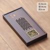 Tea Tray Household Small Water Storage Tray Water Draining Tea Table Bamboo Simple Rectangular Tea Set