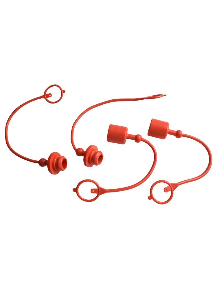 2 комплекта гидравлических быстроразъемных пылезащитных фитингов для муфт ISO A