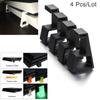 4Pcs Flat-mounted Base Feet Bracket Console Holder Cooling Legs Stand