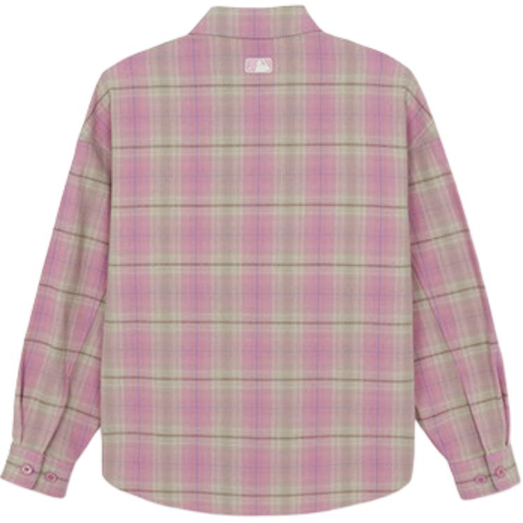MLB Shirts Unisex Light Pink Lapel Moderate 3AWSB1061-50PKL-