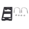 Satellite Dish Mounting Kit for V2 Iron Double U Bolt Clamp Antenna Pole Mount Bracket for Outdoor