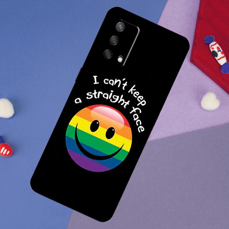 LGBT ПРАЙД ГЕЙ Чехол Для OPPO A96 A76 A16 A18 A58 A78 A98 A17 A77 A54 A57 S A74 A5 A9 A53 A52 A72 A15 A93