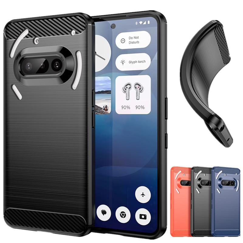 Гибкий ТПУ чехол для Nothing Phone 3a NothingPhone 2a Plus Защитная крышка Противоударный Fundas Coque Capa