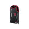 Nike Джерси НБА Swingman Dri-Fit сезона 2023/24 Demar Derozan # 11 Chicago Bulls, мужской баскетбольный жилет, черный DX8497-011