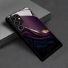 Фиолетовые полоски стеклянный чехол для телефона для Samsung Galaxy S26 S25 S24 S22 S23 Ultra S21 S20 Plus 5G Матовый Нескользящий Полное покрытие