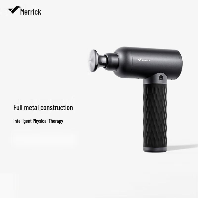 MERACH Профессиональный полностью металлический массажный пистолет, вилка CN (адаптер в комплекте)