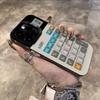 Retro Calculator Pattern Phone Case for iPhone 17 Air 16 15 14 11 Pro 13 12 Mini 8 7 Matte Laser Bumper Shockproof Hard Cover