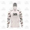 Mens Quick-Dry UV Protection Fishing Long Sleeve Hooded Shirt Lightweight Breathable Ice Silk Summer Outdoor Sports Cycling