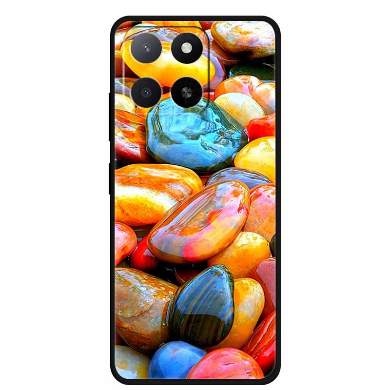 Чехол для ZTE Blade A55 A35 Животные Мягкий Силикон ТПУ Чехлы для Телефона Задняя Крышка для ZTE Blade A35 BladeA55 Волк Ударопрочный Крутой Capa