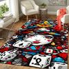 1pc Cute little girl Design Area Rug - Soft, Anti-Slip, and Durable Gaming Room Decor for Bedroom