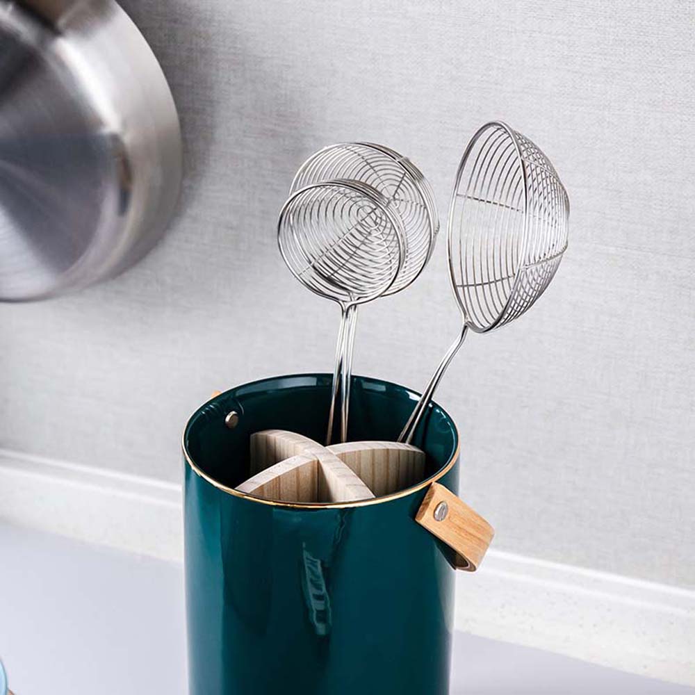 Non-Stick Multifunction Sifting Kitchen Home Colander Cooking Tool Spider Strainer Skimmer Spoon