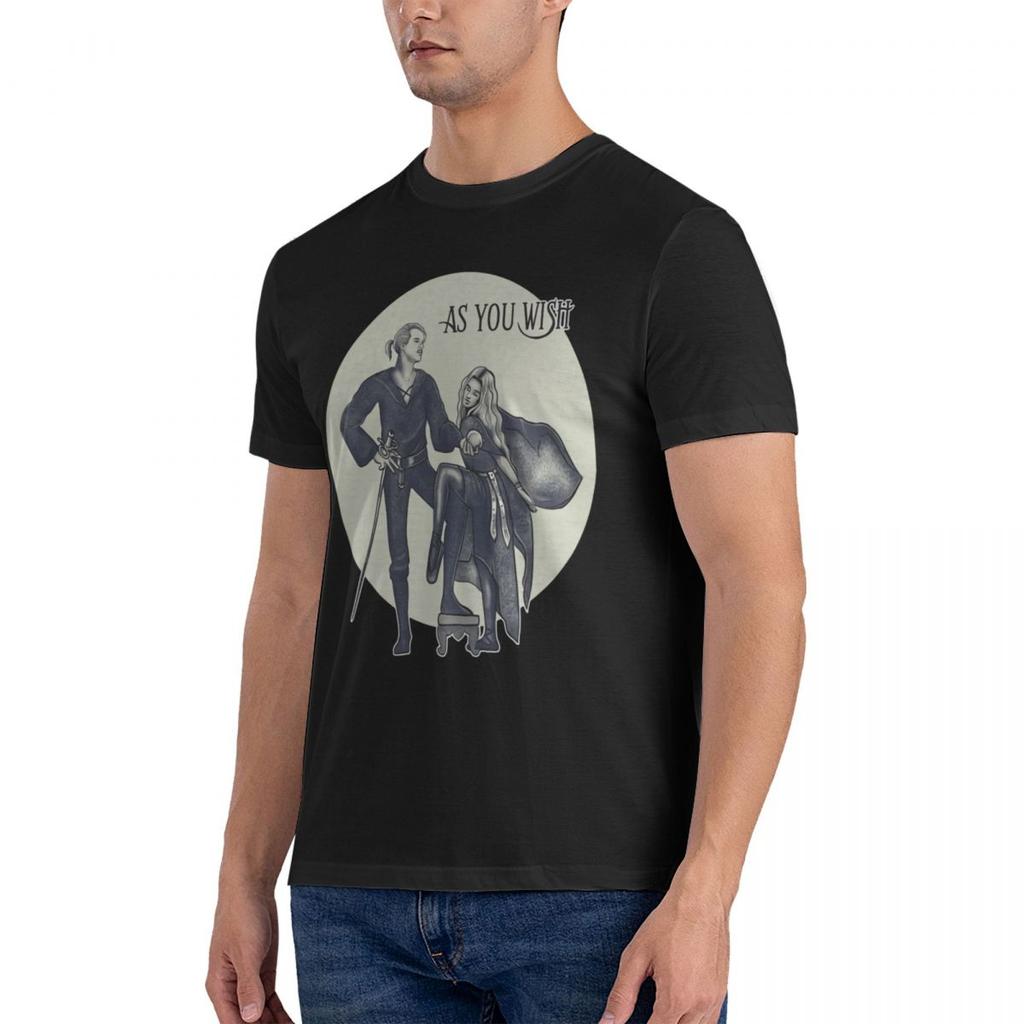 Футболка с принтом «Принцесса-невеста» по вашему желанию, забавная, мужская, с коротким рукавом, повседневная, свободная, дышащая и удобная, большого размера