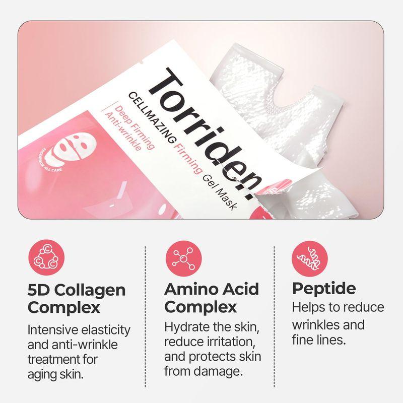 [Torriden] Cellmazing Firming Gel Mask (1ea)