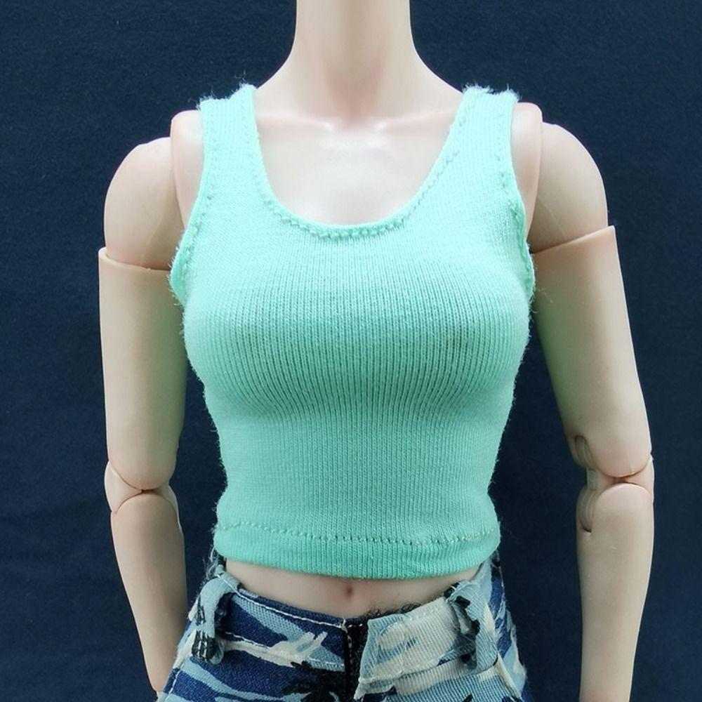 Женский солдатский жилет из ткани 10 цветов, модная одежда, новые женские спортивные топы для 12-дюймовой экшн-куклы