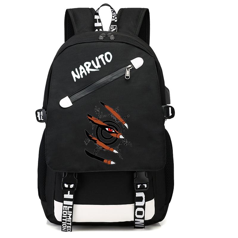 Рюкзак «Наруто» в стиле аниме, холст, сумка для книг, сумка для книг для мальчиков и девочек-подростков, сумка для книг в школу, детские подарки для мужчин и женщин, дорожная сумка для отдыха, рюкзак