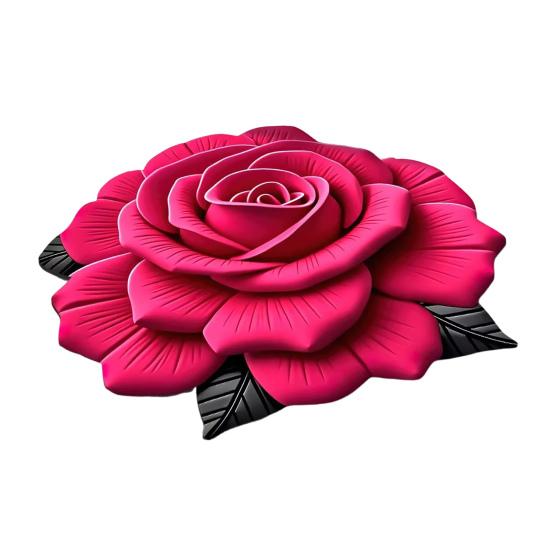 Диатомовая земля коврик для ванной 3D рисунок пиона Быстросохнущий коврик для пола Нескользящая основа Ванная комната