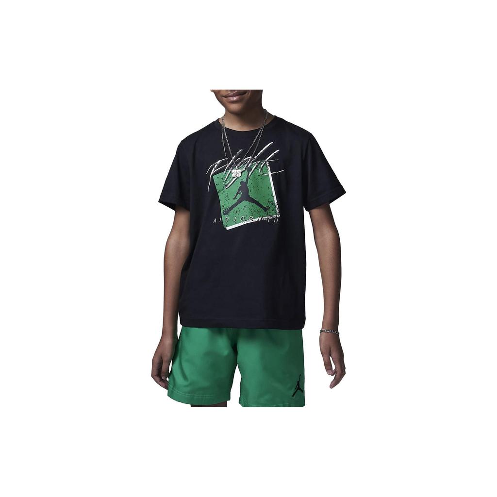 Jordan Kids T Shirts Crew Neck Moderate FQ0437-010