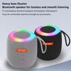 Беспроводной Bluetooth-динамик Водонепроницаемый RGB-цветная подсветка Стерео Звуковой эффект Бас Зарядка Портативный динамик
