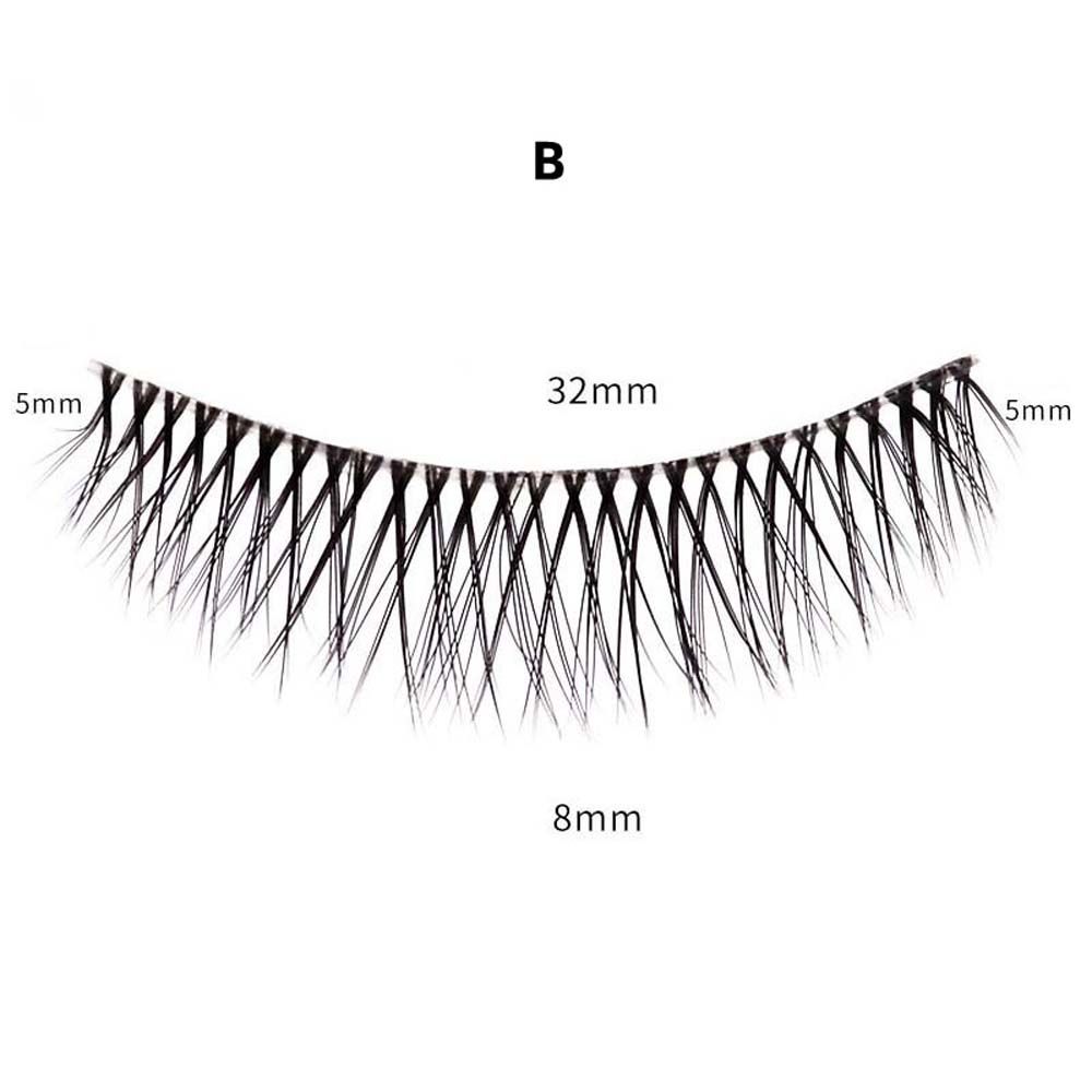 Thick Lash Eye Makeup Tool Cross False Eyelashes Lash Extension False Eyelashes Big Eyes Eyelashes