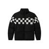 Vans Black And White Checkerboard Work Collar Down Jacket Men Outerwear VN0A54NTBLK