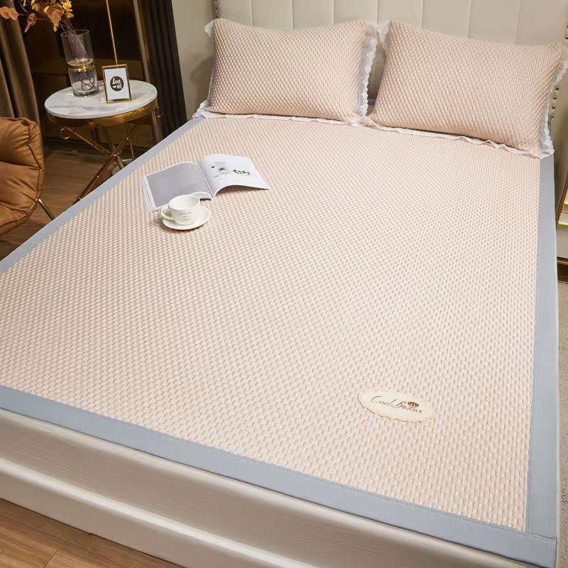 Постельное белье из ледяного шелка, утолщенное складное, можно стирать в машине, летнее мягкое сиденье премиум-класса для детей