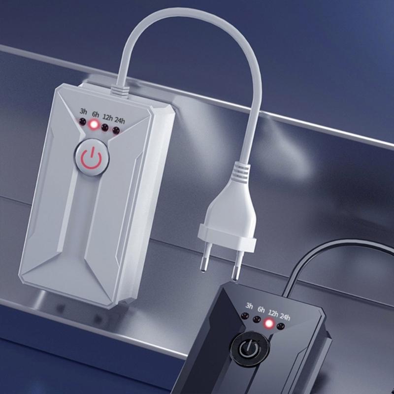 4 Presets Mechanical Timer Outlet 100W 3H/6H/12H/24H Daily Cycle For Aquariums Lights Strips Hydroponics Fan 110V 220V