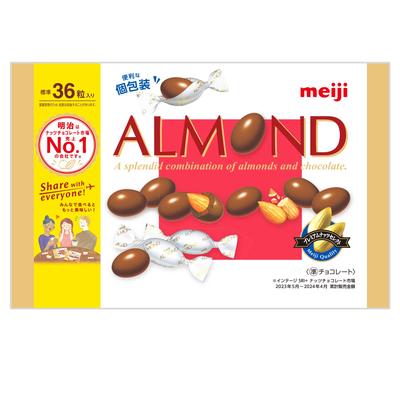 Шоколад Meiji Almond Большая упаковка 151г