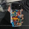 Подходит для чехла для мобильного телефона iphone17pro, высококачественный мультяшный дизайн Apple 16, чувство дизайна 15, нишевый цвет, Марио