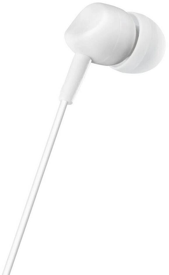 Наушники Hama "Basic4Phone" In-Ear Mikrofon Kabelknickschutz белый